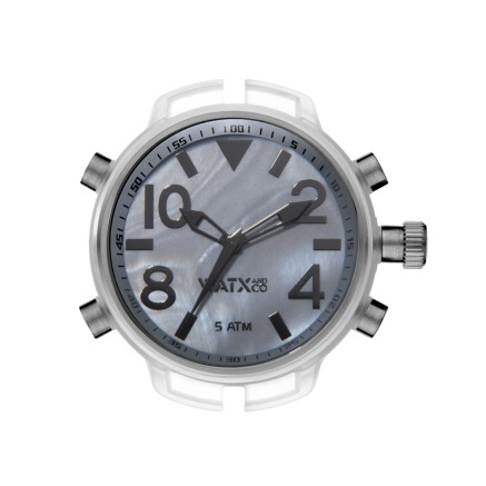 Orologio Unisex Watx & Colors RWA3708 Grigio (Ø 49 mm)