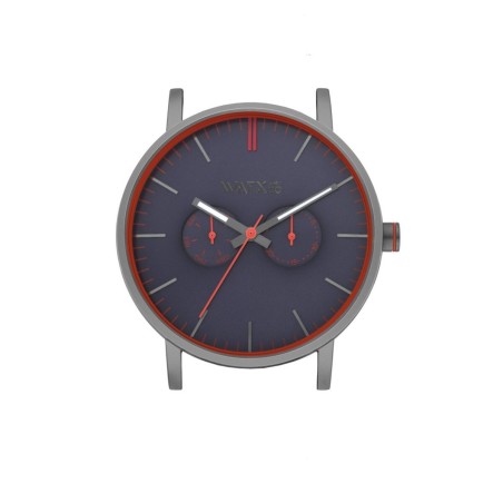 Unisex-Uhr Watx & Colors WXCA2714 Grau (Ø 44 mm)