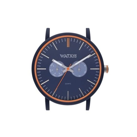 Unisex-Uhr Watx & Colors WXCA2715 Blau (Ø 44 mm)