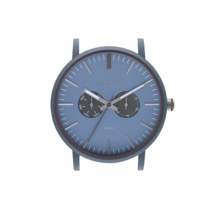 Orologio Unisex Watx & Colors WXCA2717 Azzurro (Ø 44 mm)