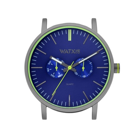 Horloge Uniseks Watx & Colors WXCA2727 Grijs (Ø 44 mm)