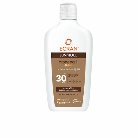 Zonnemelk Ecran Sunnique Broncea+ Spf 30 Licht