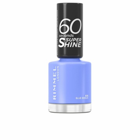 nagellak Rimmel London 60 Seconds Super Shine Nº 856 Blue breeze 8 ml
