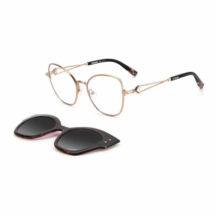 Brillengestell + Sonnenbrille Missoni MIS-0054-CS-DDB Ø 53 mm Clip On 2