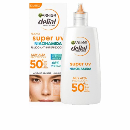Anti-imperfectiebehandeling Garnier Delial Super Uv Spf 50 40 ml Niaci