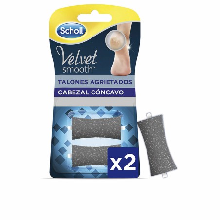 Voetscrub Scholl Velvet Smooth (2 Stuks)