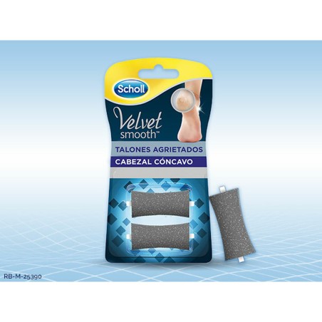 Exfoliante para Pies Scholl Velvet Smooth (2 Unidades)