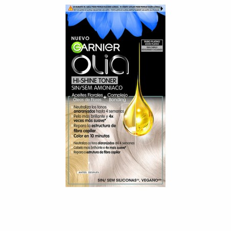Colorazione Semipermanente Garnier Olia Hi-Shine Toner Nº 10.01 Biond