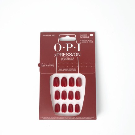 Uñas Postizas Opi  Big Apple Red Big Apple Red 30 piezas
