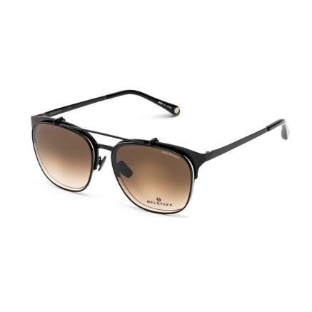 Montura de Gafas + Gafas de sol Belstaff HATCHER-NEGRO-W Ø 55 mm Clip