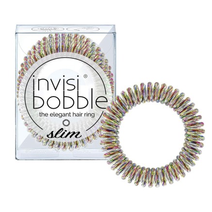Elastico per capelli Invisibobble Slim Pretty dark