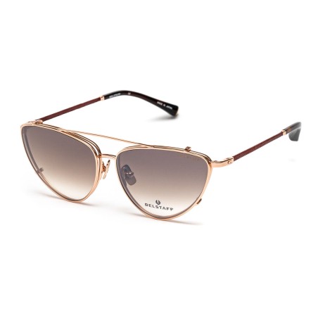 Brillengestell + Sonnenbrille Belstaff DELMERE-SHINY-NEGRO-WW ø 57 mm