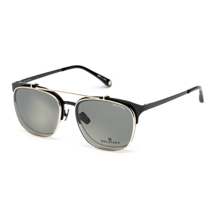 Eyeglass Frame + Sunglasses Belstaff HATCHER-NEGRO-DORADO-W Ø 55 mm C