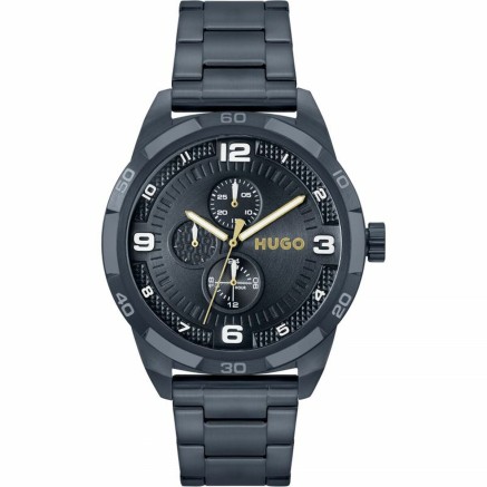 Unisex-Uhr Hugo Boss 1530278 Marineblau (Ø 45 mm)