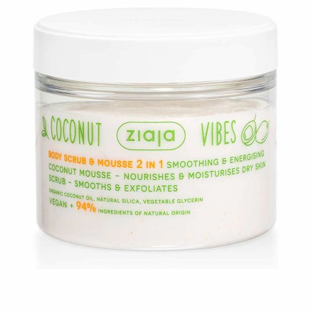 Lichaam Exfoliator Ziaja Coconut & Orange Vibes 270 ml Mousse
