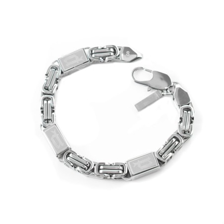 Pulsera Hombre Police PJ.24654BSS01-S Acero Inoxidable 18 cm