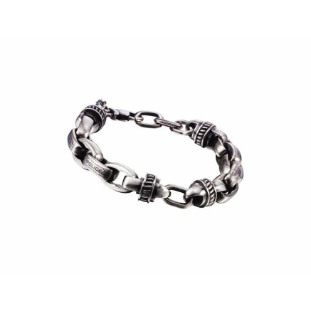 Herrenarmreif Police PJ22257BSS-01 Edelstahl 18 cm