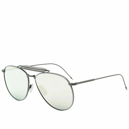 Occhiali da sole Unisex Thom Browne TB-015-LTD-BLK-GRY-62 Ø 62 mm 2