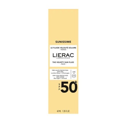 Sun Milk Lierac SUNISSIME Spf 50 40 ml Anti-ageing 2