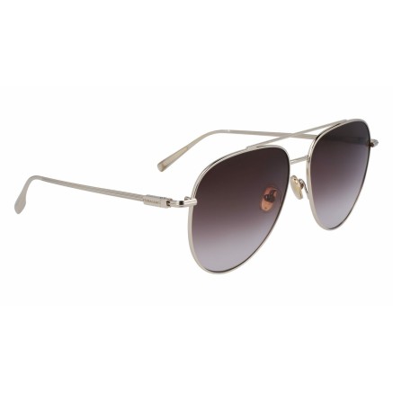 Lunettes de soleil Homme Salvatore Ferragamo SF308S-6115703 Doré Ø 6 2