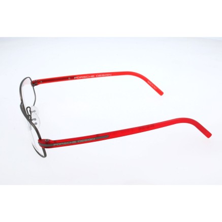 Montura de Gafas Hombre Porsche Design P8125-D Rojo ø 57 mm 2
