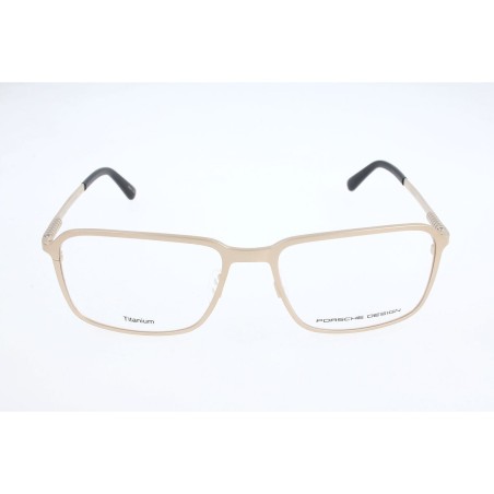 Montura de Gafas Hombre Porsche Design P8293-C Dorado Ø 55 mm
