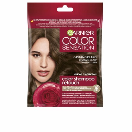 Colorante en Champú Garnier COLOR SENSATION Castaño Claro Nº 5.0 Se