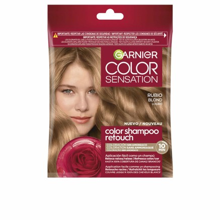 Shampoo Colorante Garnier COLOR SENSATION Nº 7.0 Biondo Semipermanent