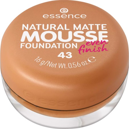 Base per il Trucco in Mousse Essence NATURAL MATTE Nº 43 16 g