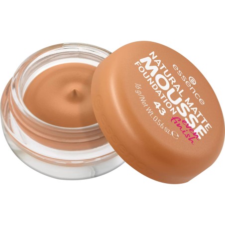 Base per il Trucco in Mousse Essence NATURAL MATTE Nº 43 16 g