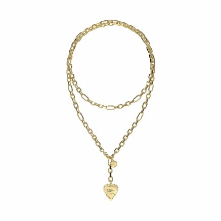 Ladies' Necklace Guess JUBN04044JWYGT-U 45 cm