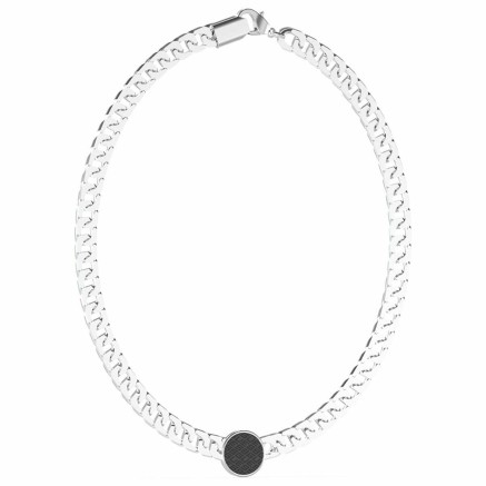 Men's Necklace Guess JUMN03220JWSTBKT-U 45 cm