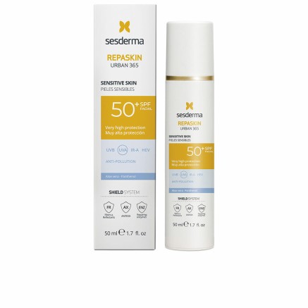 Écran solaire visage Sesderma Repaskin Urban 365 SPF 50+ 50 ml Peau s