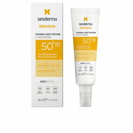 Protector Solar Facial Sesderma REPASKIN SPF 50+ 50 ml Fluido Invisibl