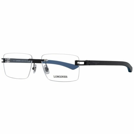 Montatura per Occhiali Uomo Longines LG5006-H-55002 Nero Ø 55 mm
