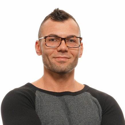 Men' Spectacle frame Omega OM5014-58056 Brown ø 58 mm 2
