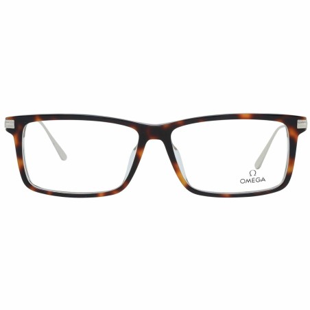 Montatura per Occhiali Uomo Omega OM5014-58056 Marrone ø 58 mm