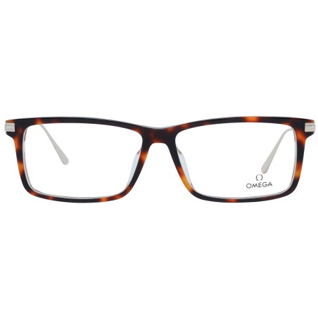 Montatura per Occhiali Uomo Omega OM5014-58056 Marrone ø 58 mm