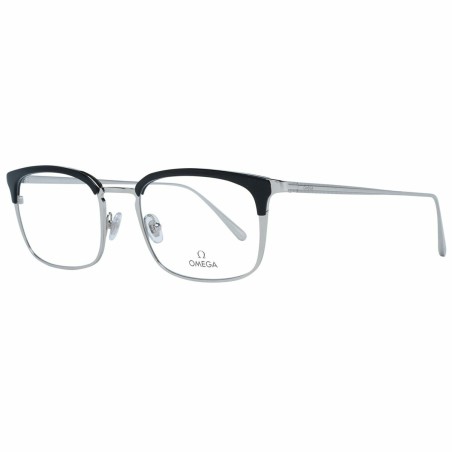 Montatura per Occhiali Uomo Omega OM5017-53001 Nero Ø 53 mm