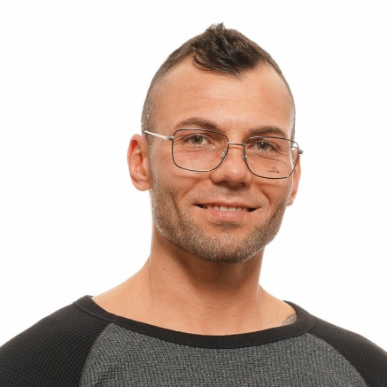Montura de Gafas Hombre Omega OM5035-D-57016 Gris ø 57 mm 2