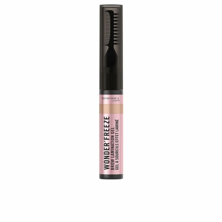 Vasthoudende Gel voor Wenkbrauwen Rimmel London WONDER' FREEZE Nº 002