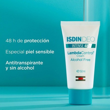 Deodorante Cremoso Isdin LambdaControl 50 ml Pelle sensibile 2