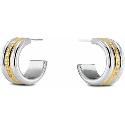 Damenohrringe Tommy Hilfiger 2780542 Edelstahl 1,5 cm 2