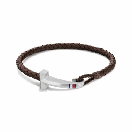 Bracciale Uomo Tommy Hilfiger 2790276S Pelle 20 cm