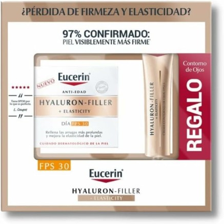 Cofanetto Cosmetica Donna Eucerin HYALURON FILLER 2 Pezzi