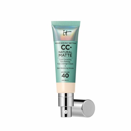 Crema Hidratante CC Cream It Cosmetics CC+ NATURAL MATTE Fair Ivory Sp