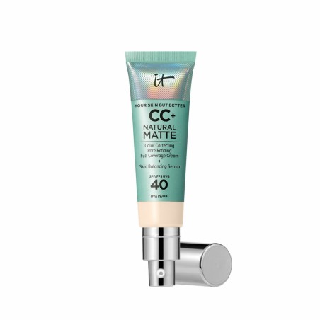 Crema Hidratante CC Cream It Cosmetics CC+ NATURAL MATTE Fair Ivory Sp