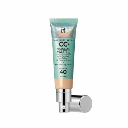 Base de Maquillaje Cremosa It Cosmetics CC+ NATURAL MATTE Light Claro