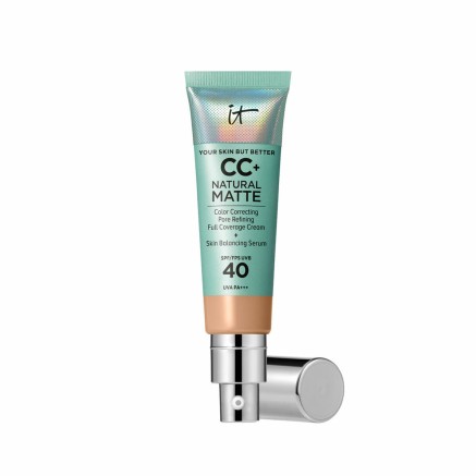 Base de Maquillaje Cremosa It Cosmetics CC+ NATURAL MATTE Neut Medium