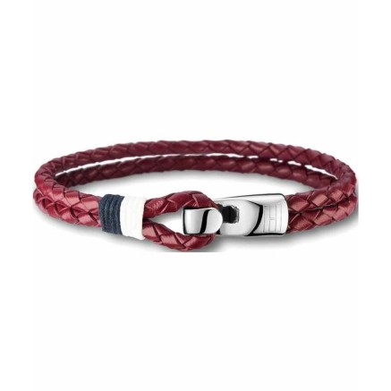 Bracciale Uomo Tommy Hilfiger 2700672 Pelle 24 cm